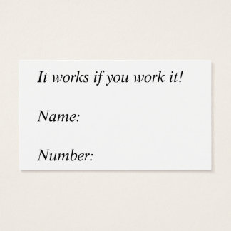 Soutien, parrainage, Fellowship Number Cards