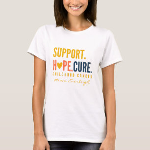 soutien pour le cancer de l'enfant T-shirt femme p