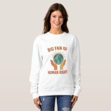 Soutien Sweat à Capuche des Droits de l'Homme