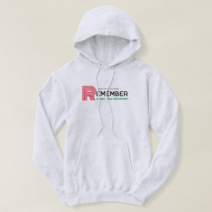 Souvenez-vous Citer Sweat - shirt à capuche mascul