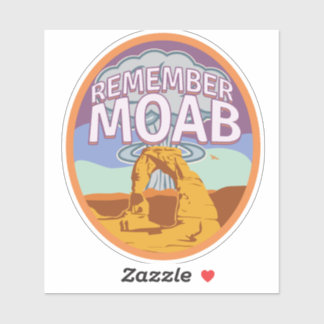 Souvenez-vous de Moab Sticker