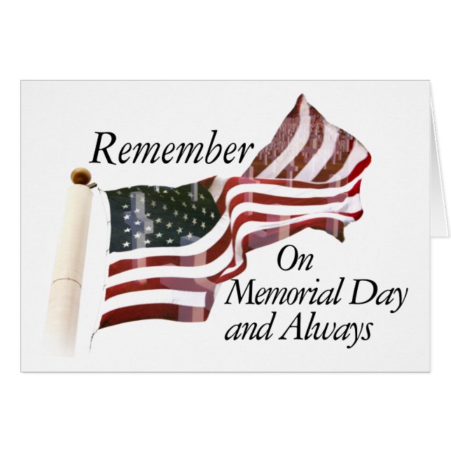 Souvenez-vous du jour commémoratif (Devant Horizontal)