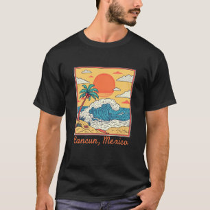 Souvenir aus Cancun Mexiko Familie passend Mexiko T-Shirt