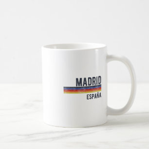 Souvenir aus Madrid Spanien Skyline Männer Frauen Kaffeetasse