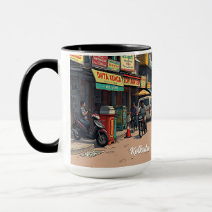 Souvenir behalten für die Innenstadt von Kalkutta, Tasse