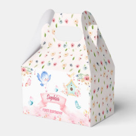 Souvenir Box  Birthday Butterfly Garden Geschenkschachtel