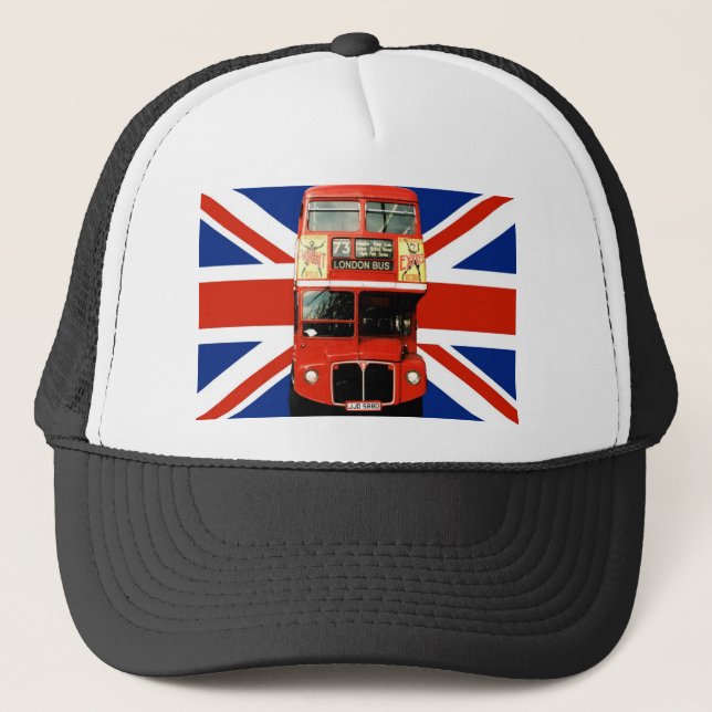 Souvenir Cap aus London England Truckerkappe (Vorderseite)