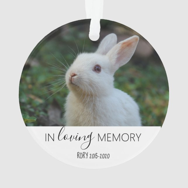 souvenir d'amour photo animal de compagnie mémoria (dos)