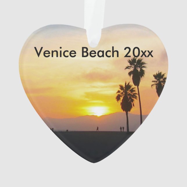 Souvenir de coucher du soleil de la Californie de (dos)