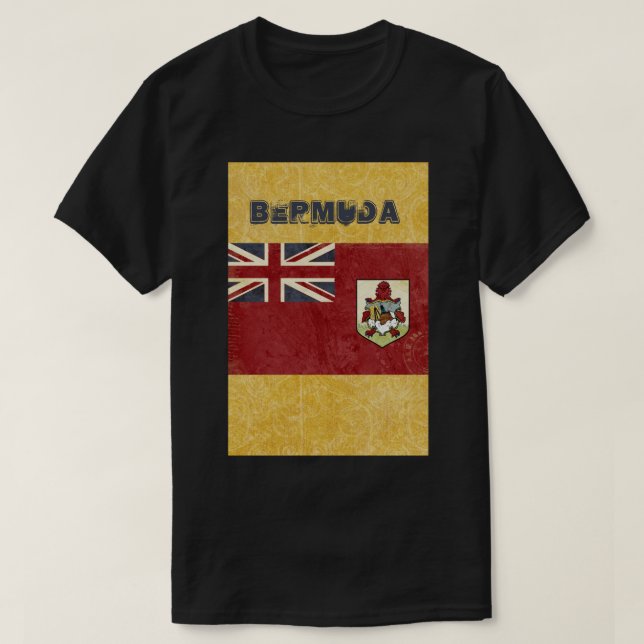 Souvenir de T-shirt Bermudes (Design devant)