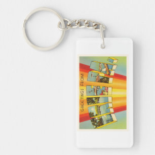 Souvenir de Vintage voyage de PA d'Erie