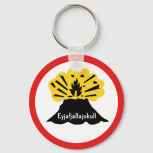 Souvenir d'Eyjafjallajokull votre porte-clés de