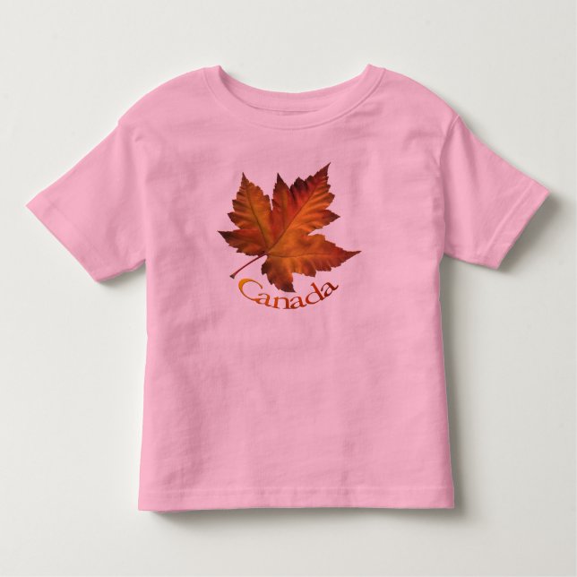 Souvenir du Canada de T-shirt d'enfant en bas âge (Devant)