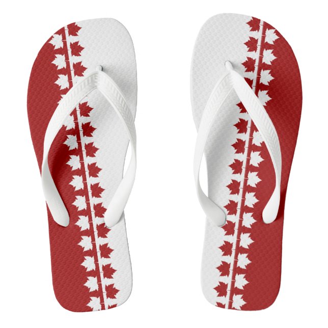 Souvenir du Canada Sandales à tongs Chaussures Can (Semelle)