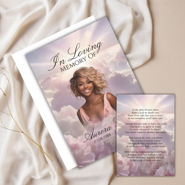 Souvenir floral - FLR001 carte commémorative et po (Créateur téléchargé)