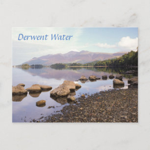 Souvenir-Foto des Wassersees Derwent Postkarte