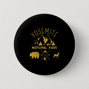 Souvenir für Frauen Yosemite Nationalpark Kaliforn Button