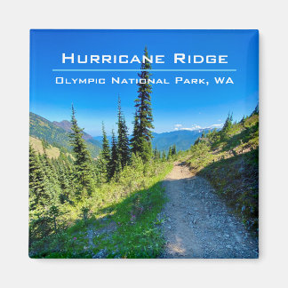 Souvenir Magnet: Hurrikan Ridge, Olympic Nat'l Pk Magnet