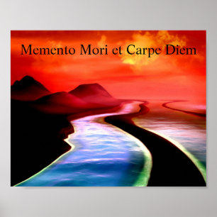 Souvenir Mori et affiche de Scifi de Carpe Diem
