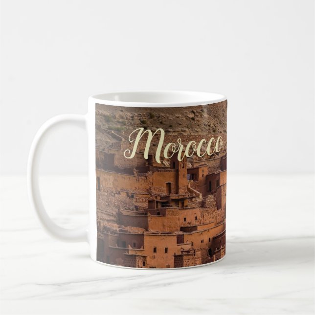 Souvenir Morocco Coffee Mug Cup Kaffeetasse (Links)