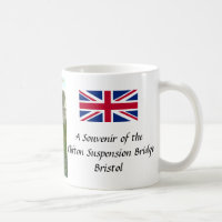 Souvenir Mug - Pont de suspension de Clifton, Bris