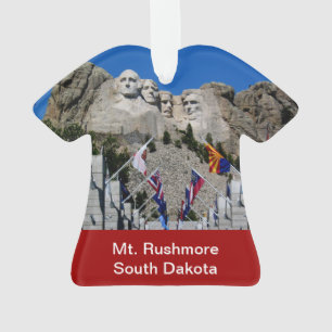 Souvenir photo personnalisable Mount Rushmore