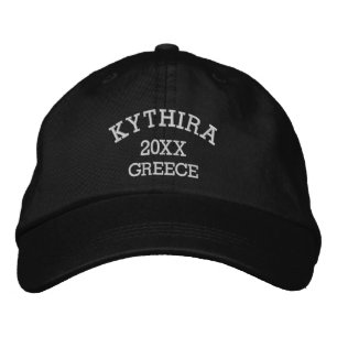Souvenir von Kythira Griechenland Bestickte Baseballkappe