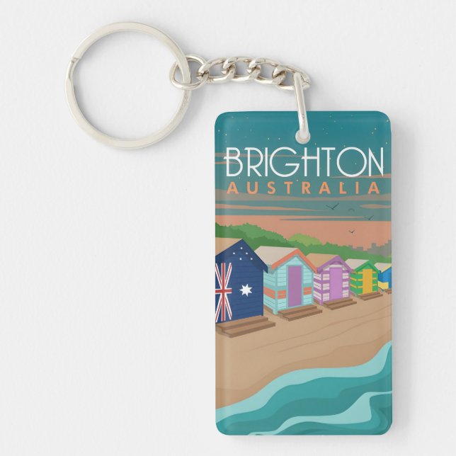 souvenir voyage rétro vintage Brighton Australie (Devant)