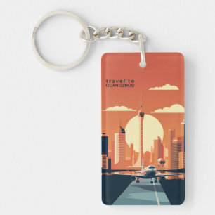 souvenir voyage rétro vintage souvenir GUANGZHOU C