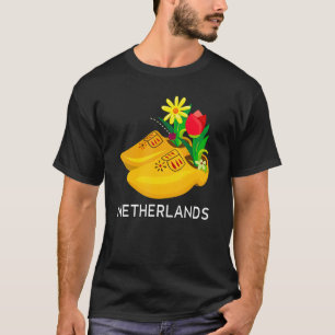 Souvenirs aus den Niederlanden Holzkleidung Dutch T-Shirt