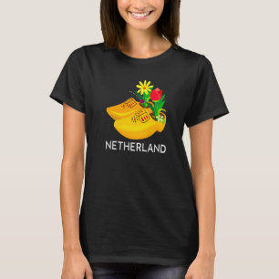 Souvenirs aus den Niederlanden Holzkleidung Hollän T-Shirt