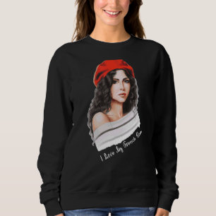 Souvenirs aus Frankreich Paris Französisch Beret H Sweatshirt