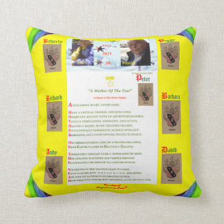 "Souvenirs de Betty Karplus 1925-2021" Coussin