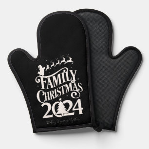Souvenirs de Noël en famille 2024 ensemble assorti