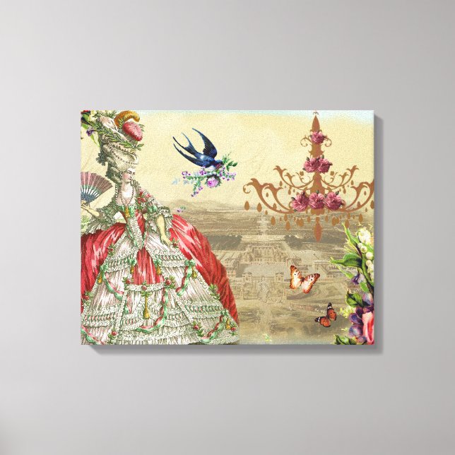 Souvenirs de Versailles Leinwanddruck (Vorderseite)