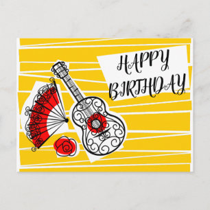 Souvenirs espagnols paysage de carte postale d'ann