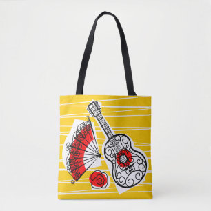 Souvenirs-Gruppe überall in der Tasche rot zurüc