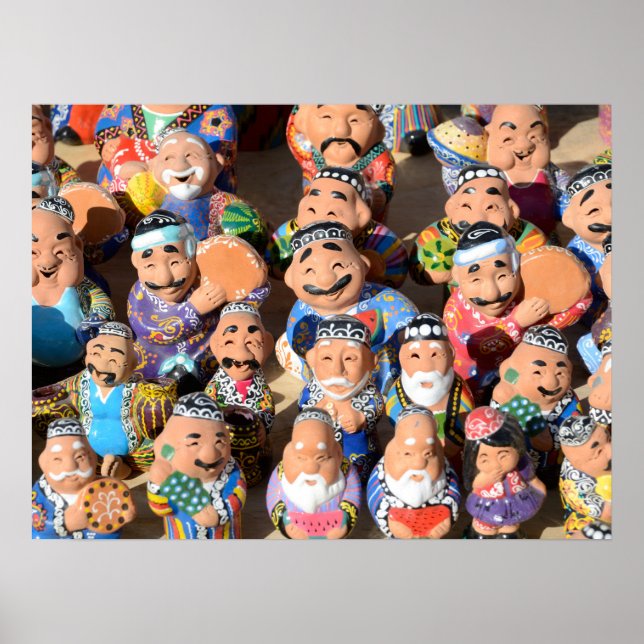 Souvenirs in Usbekistan Poster (Vorne)