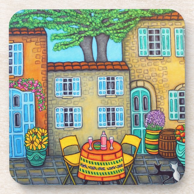 Souvenirs Provence Dessous de verre par Lisa Loren (Devant)