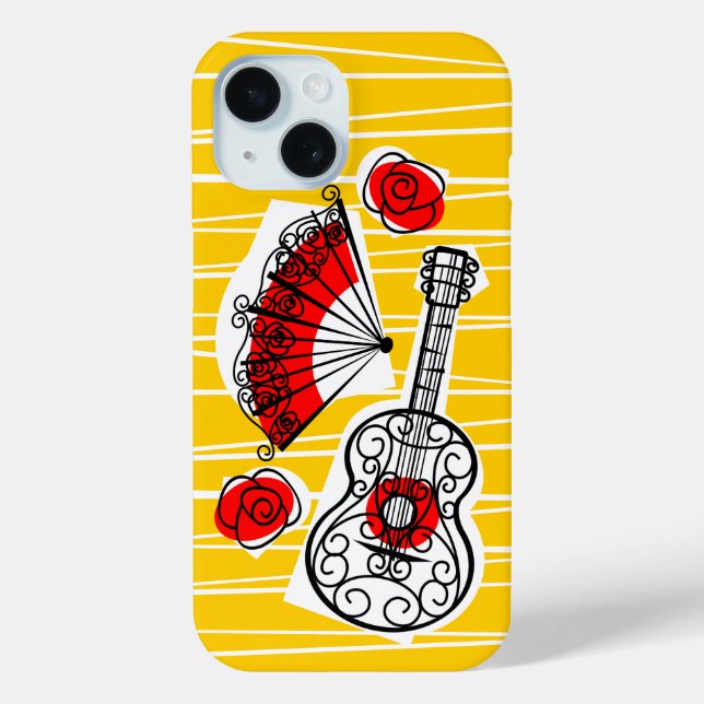 Souvenirs Stripe iPhone Gehäuse Case-Mate iPhone Hülle (Rückseite)
