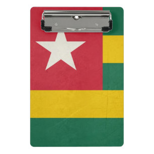 Souveräne Staatsflagge des Grunge des Landes von Mini Klemmbrett