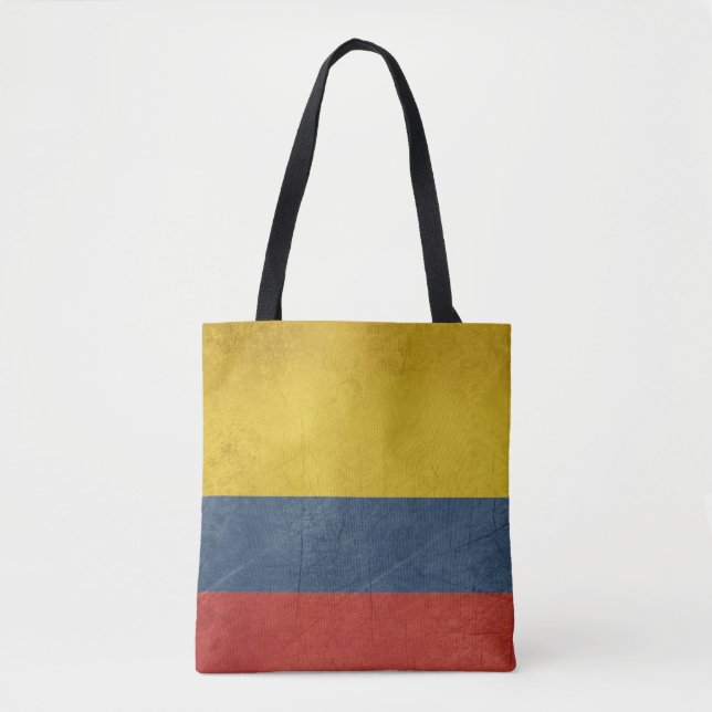Souveräne Staatsflagge des Grunge des Landes von Tasche (Vorderseite)