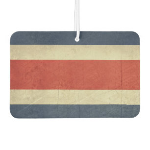 Souveräne Staatsflagge des Grunge von Costa Rica Autolufterfrischer