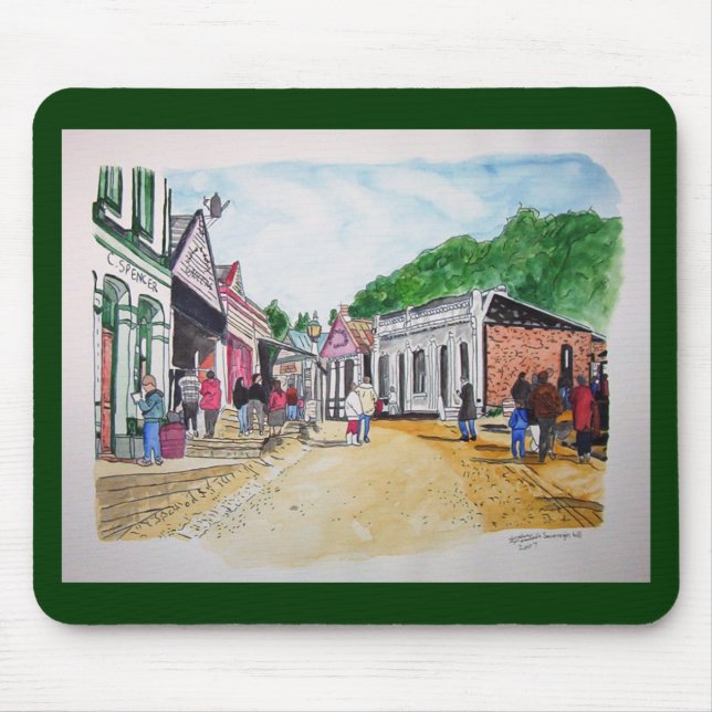 Souveräner Hügel 2 Mousepad (Vorne)