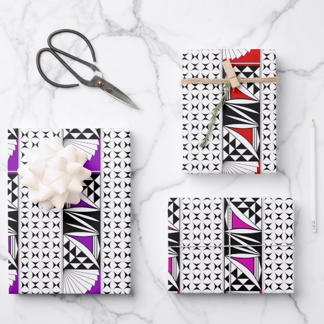 Souwest Sunrise Collection 1 Geschenkpapier Set (Vorderseite)