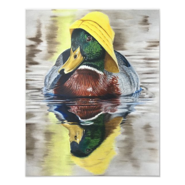 Souwester Ducky Fotodruck (Vorne)