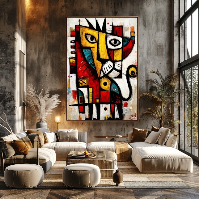 Sovereign Instinct — Contemporary Abstract Express Poster (Von Creator hochgeladen)