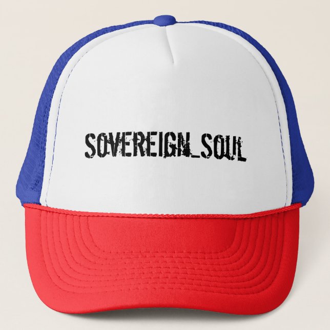 Sovereign Soul Trucker Hat Truckerkappe (Vorderseite)