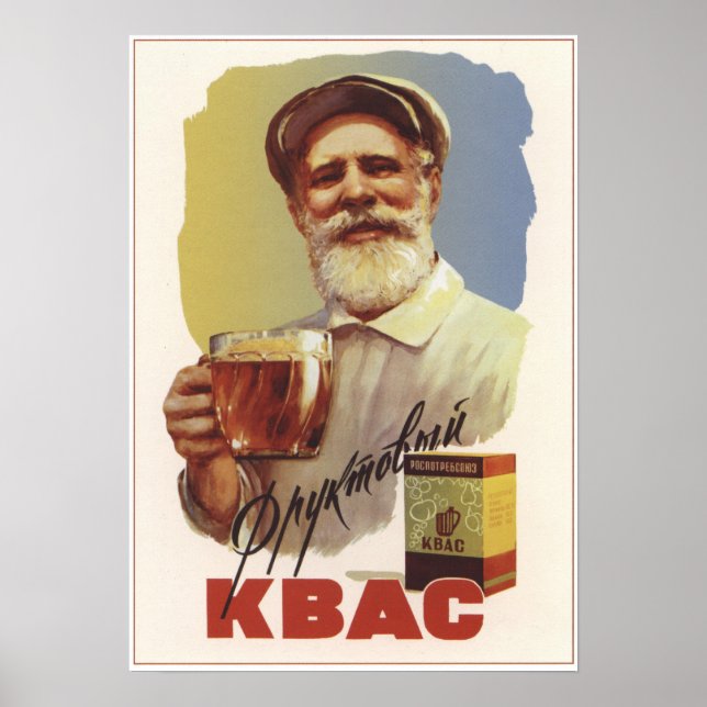 Soviet Kvass Poster (Vorne)