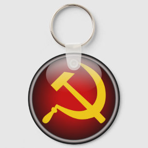 Soviet Russian Hammer and Sickle Schlüsselanhänger